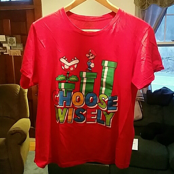 NINTENDO SUPER MARIO T-shirt - Picture 1 of 6